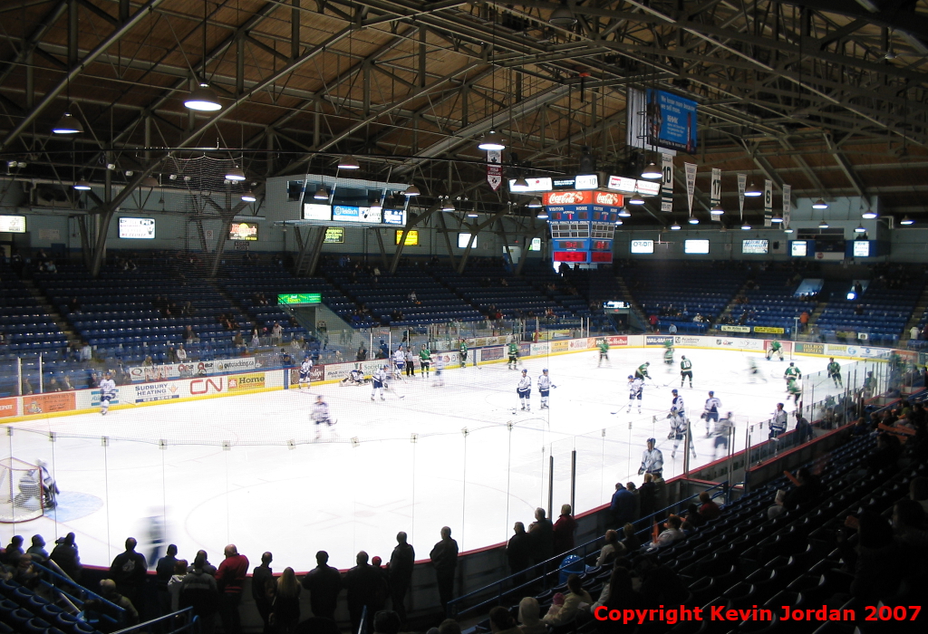 Sudbury Arena Interior