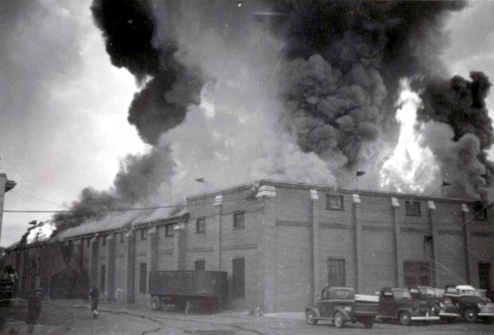 Hambly Arena Fire