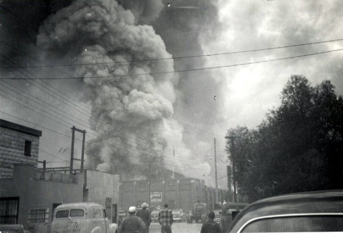 Hambly Arena Fire