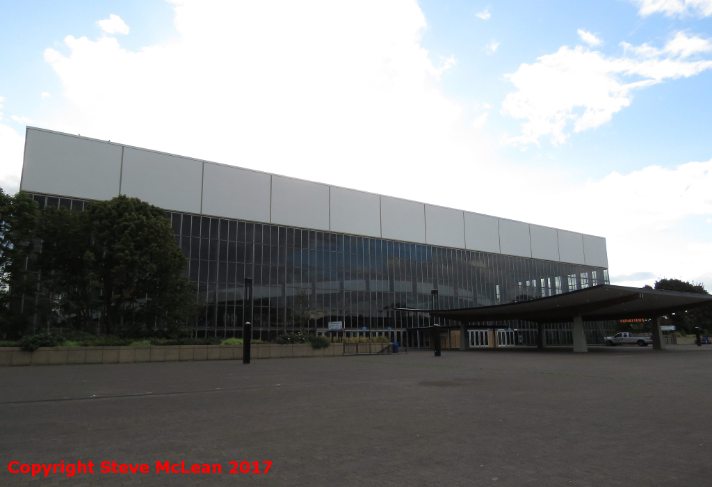 Shared a cigarette for breakfast, shared an airplane ride for lunch. Portland Memorial Coliseum