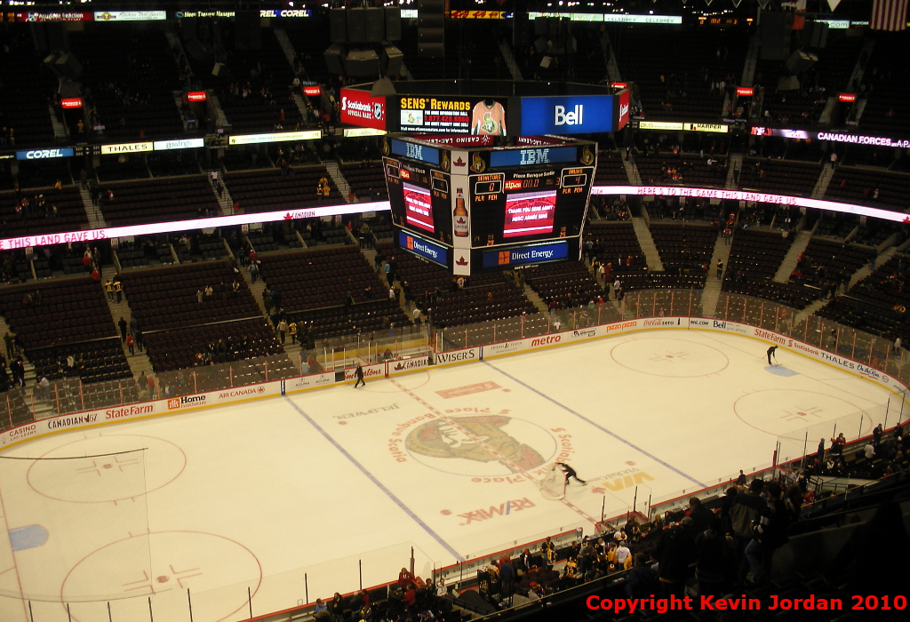 Canadian Tire Centre  Senators Arena Seat View, Chart & Schedule