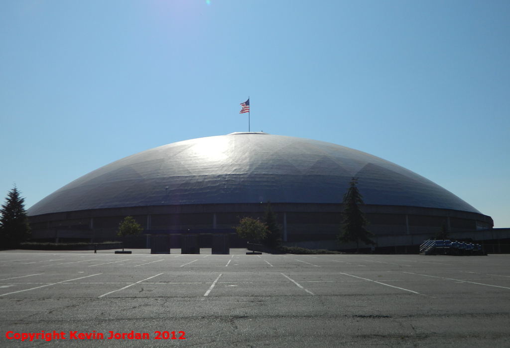 This was the Rockets' geodesic home. Tacoma Dome